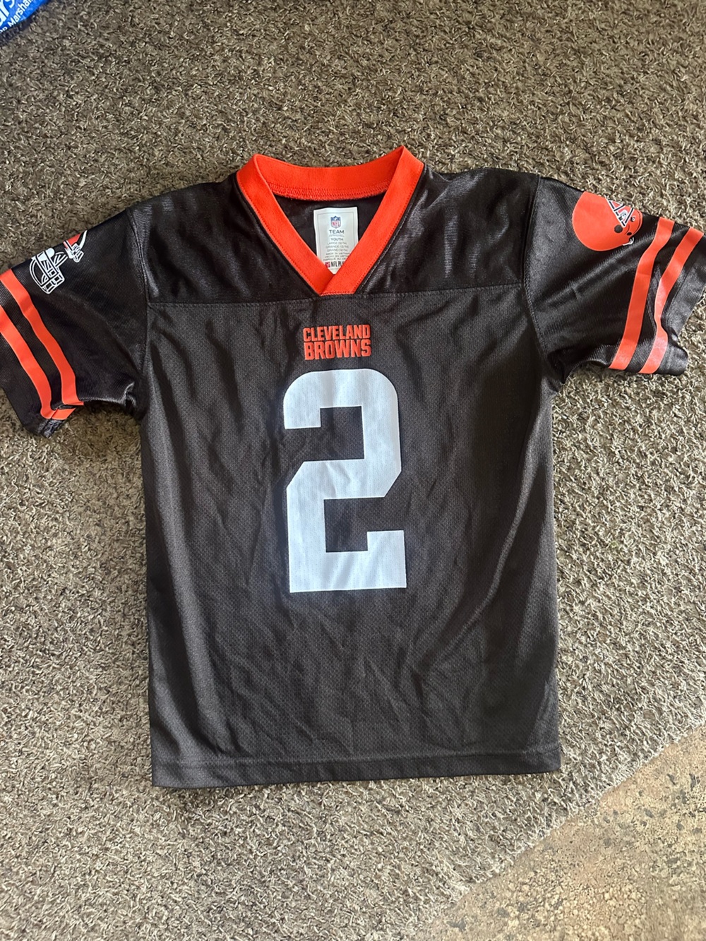 Cleveland Browns Jersey - Boys Size Lg - COOPER